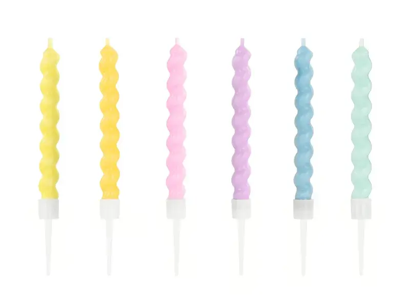 VELAS PARA PASTEL DE CUMPLEAÑOS