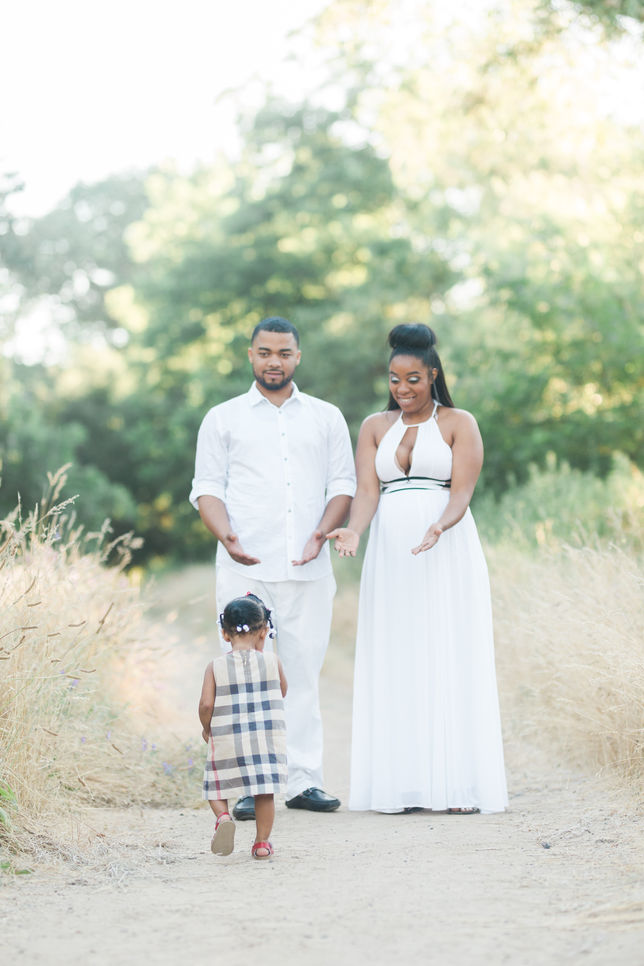 Sacramento Golden Hour Family Session