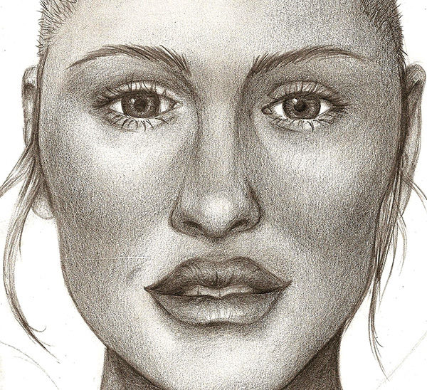 Estudio rostro femenino