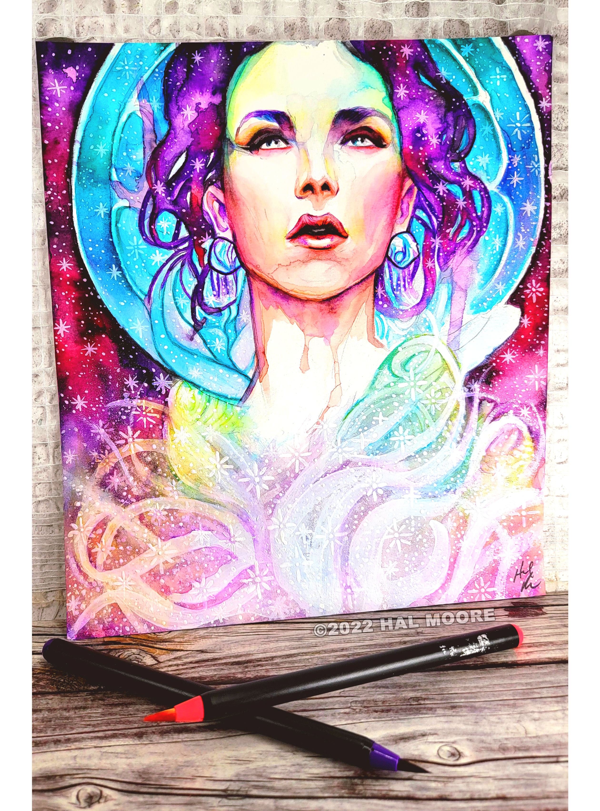 Summoned by the Light original painting