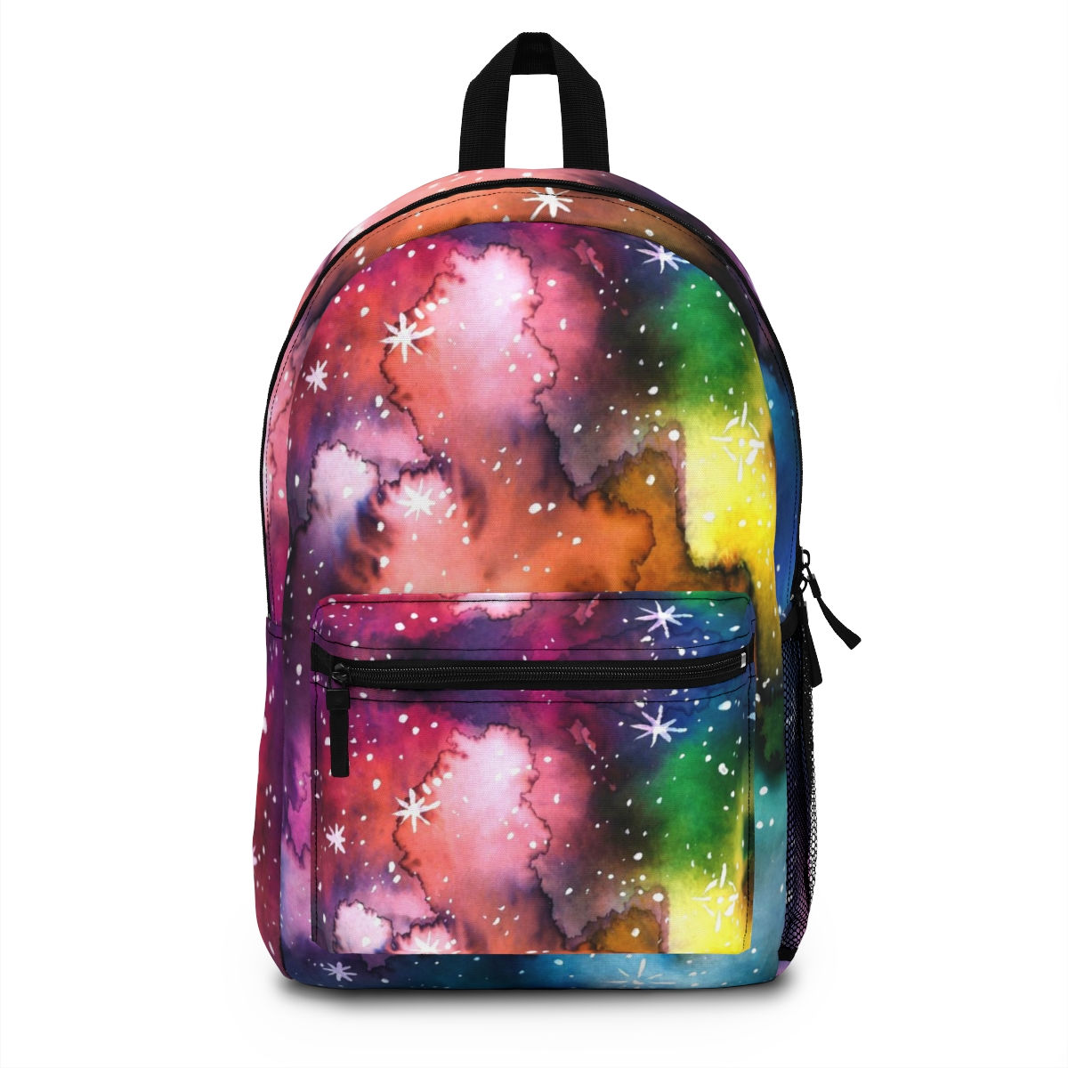 Colorful Universe Watercolor Backpack