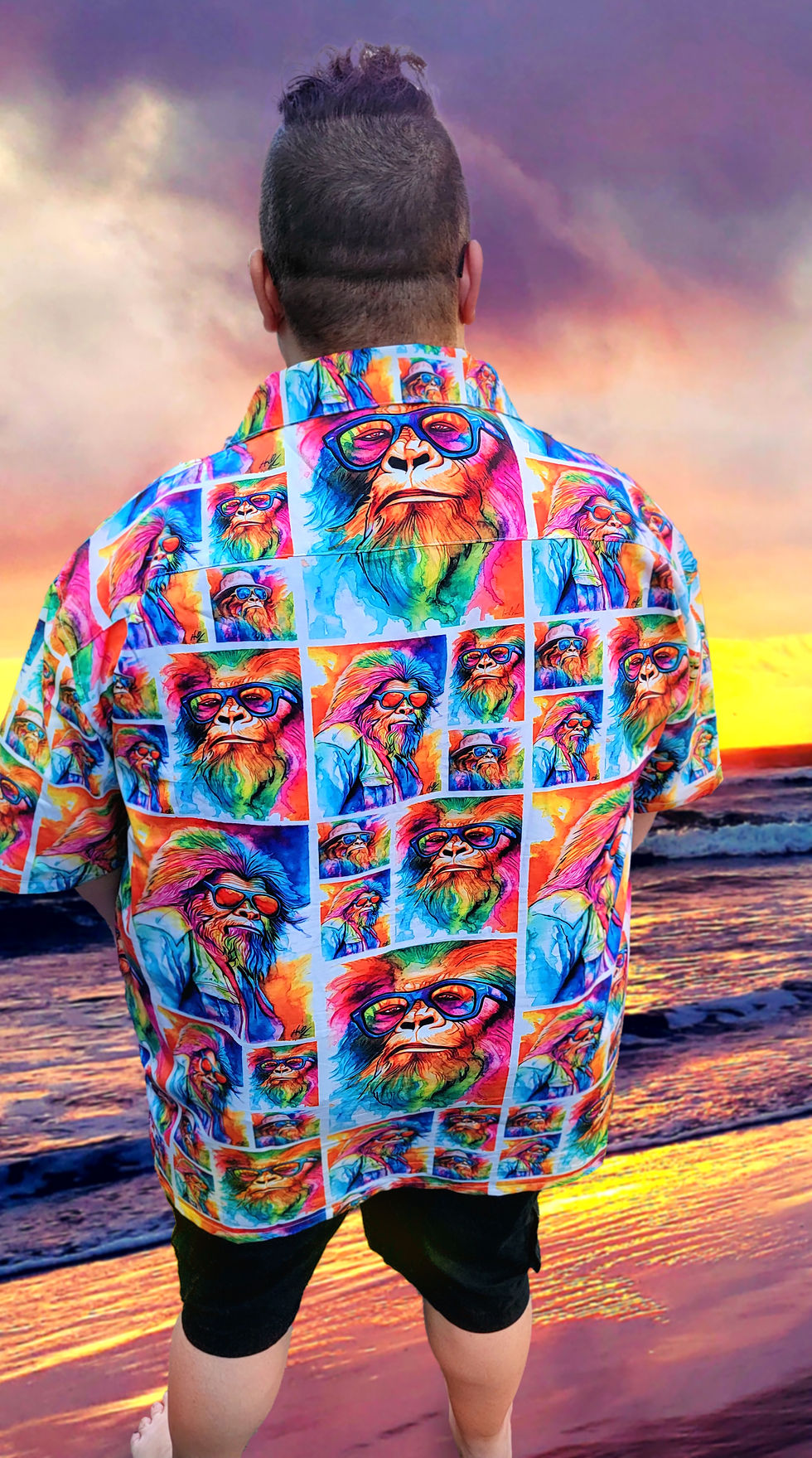 Thumbnail: Sasquatches of the PNW Hawaiian Shirt