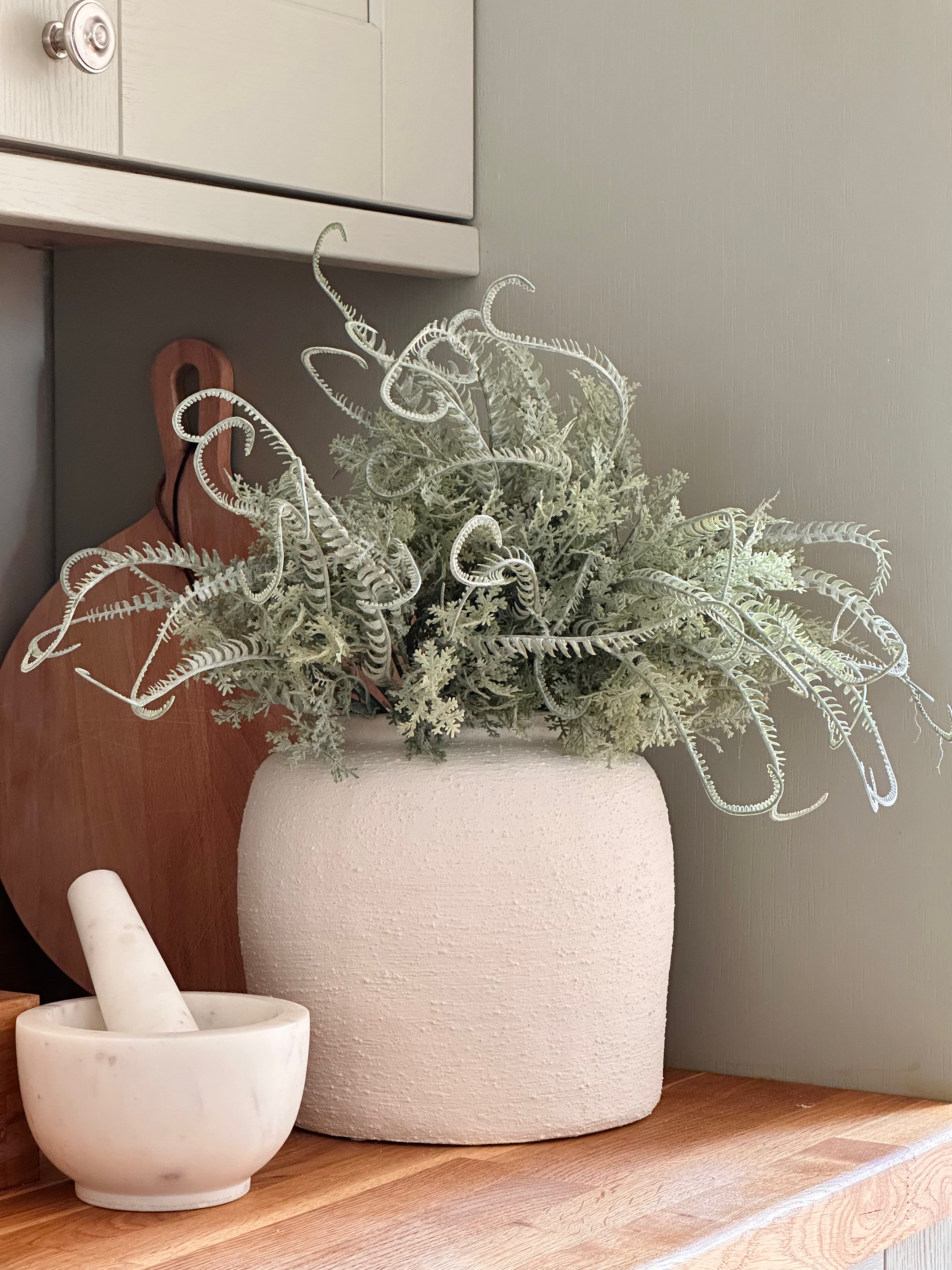 Short curly Fern bunch 