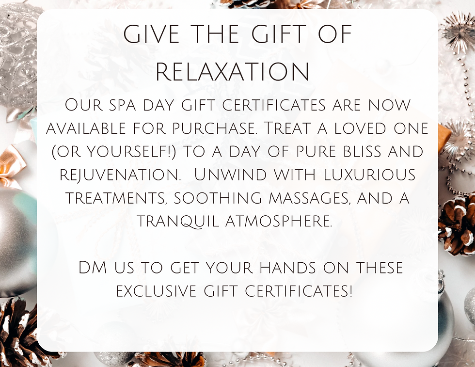 Thumbnail: SPA DAY GIFT CERTIFICATE-PAMPER NEST 