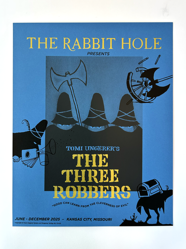 The Three Robbers Experience Poster | The Rabbit hOle