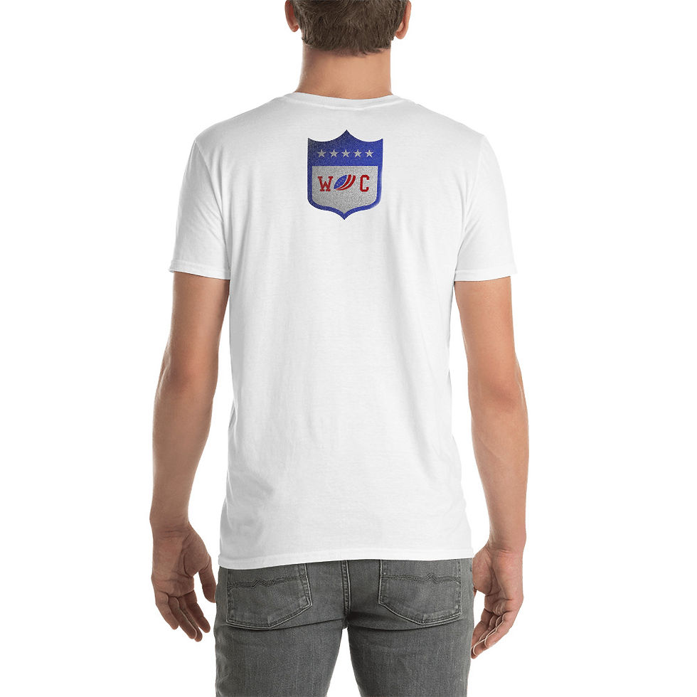 Thumbnail: Adult Short-Sleeve Unisex T-Shirt w/ logo on front and back