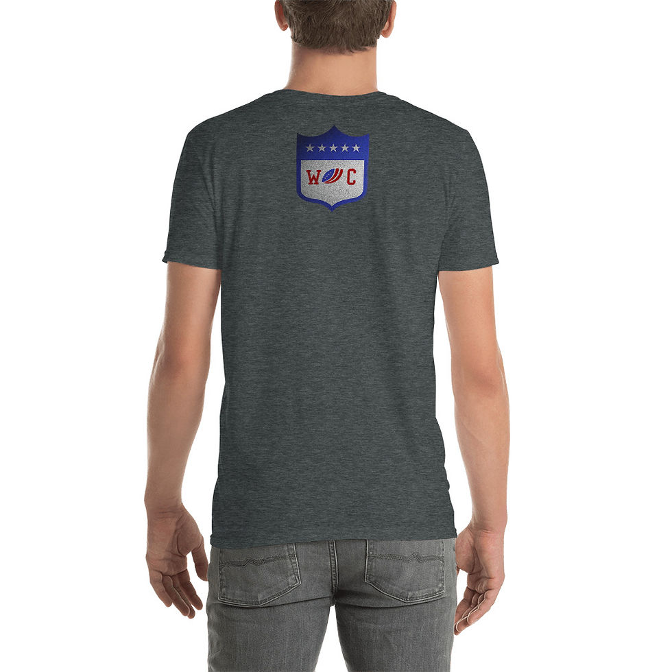 Thumbnail: Adult Short-Sleeve Unisex T-Shirt w/ logo on front and back