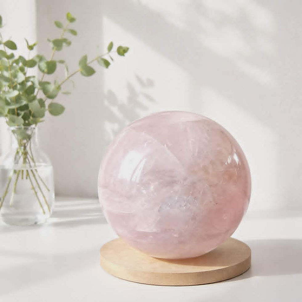 Thumbnail: Sphere - Rose Quartz