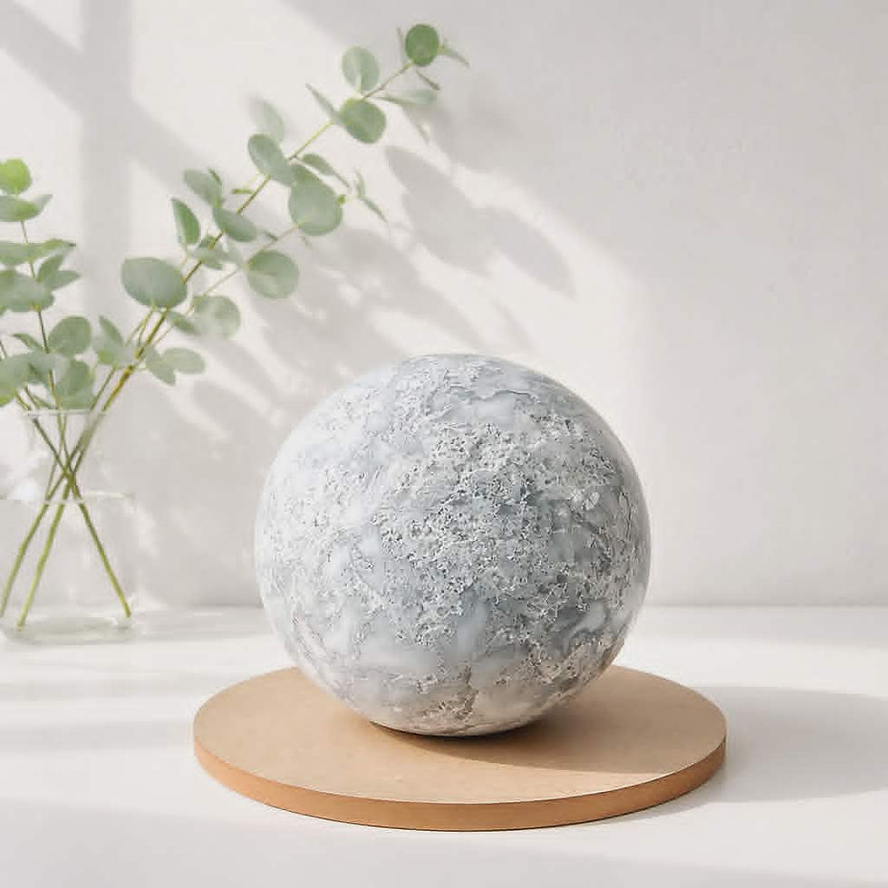 Thumbnail: Sphere - Moss Agate