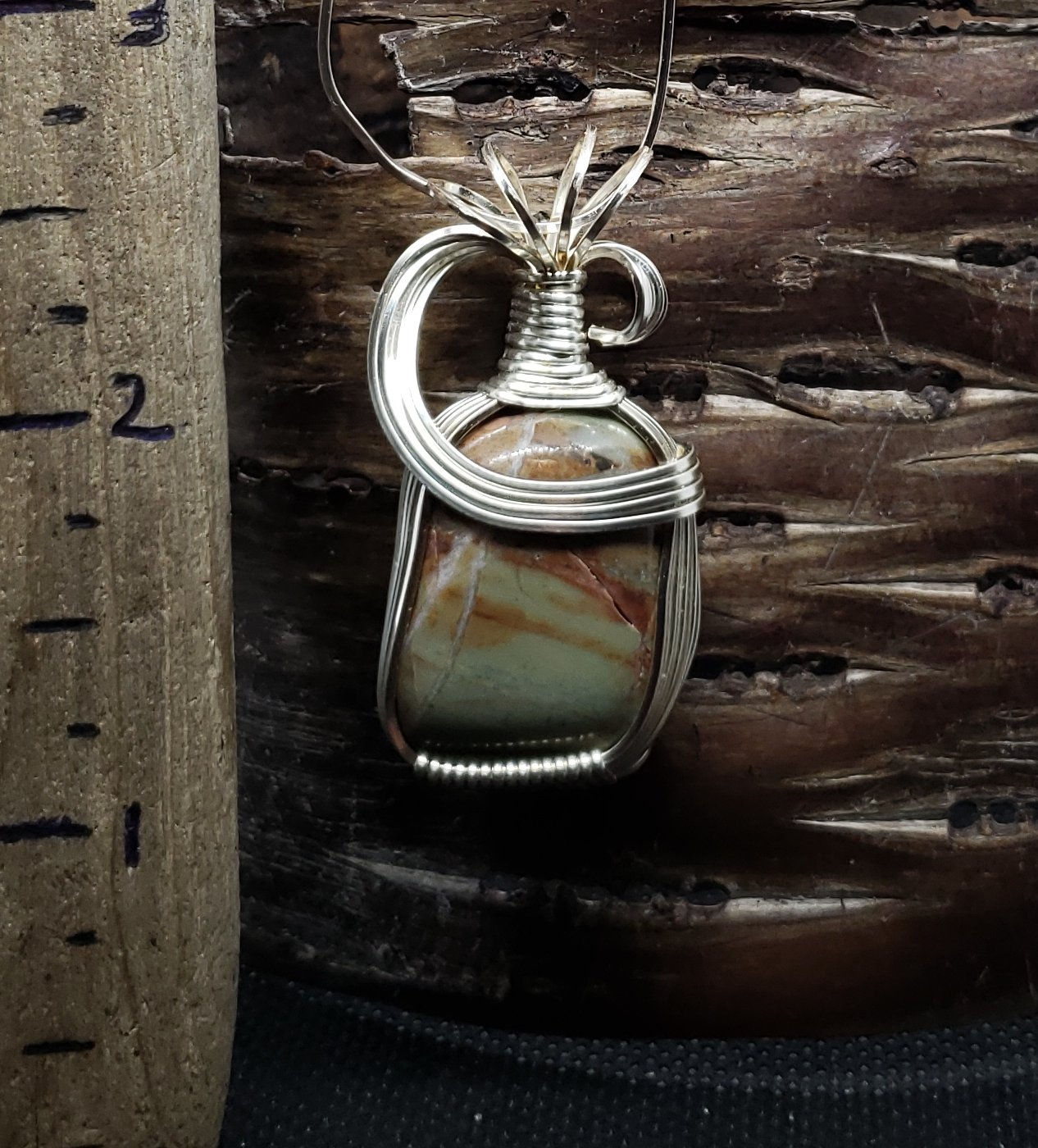 Medium Green and Copper Jasper