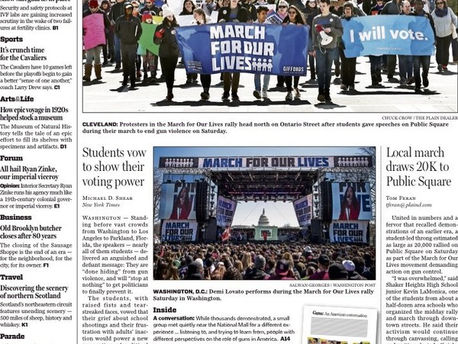 CSPJ Students Participate in March for Our Lives
