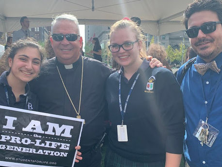 Annual Catholic Schools for Peace and Justice Mass, rally draw 400 students