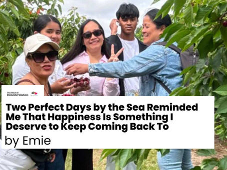 Two Perfect Days by the Sea Reminded Me That Happiness Is Something I Deserve to Keep Coming Back To By Emie