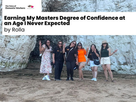 Earning My Masters Degree of Confidence at an Age I Never Expected By Rolla