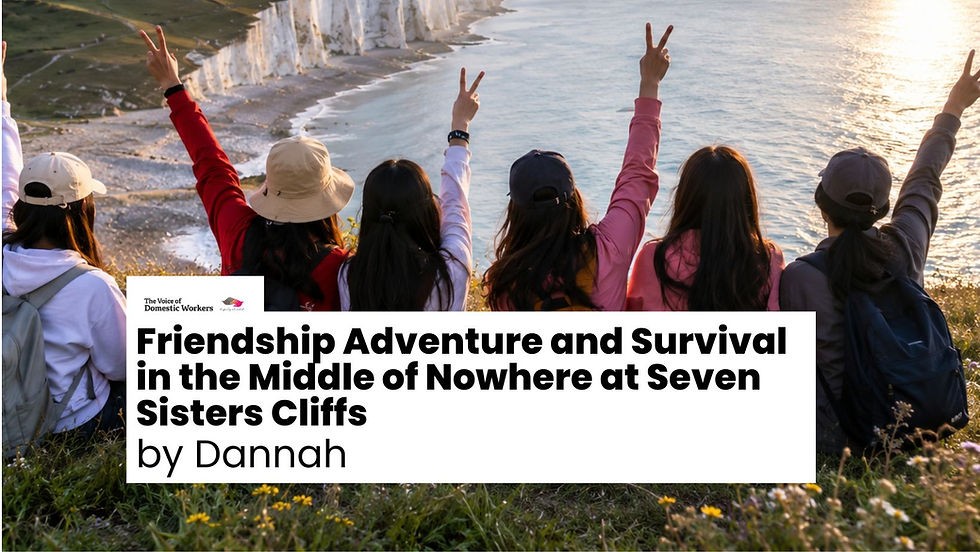 Friendship Adventure and Survival in the Middle of Nowhere at Seven Sisters Cliffs By Dannah