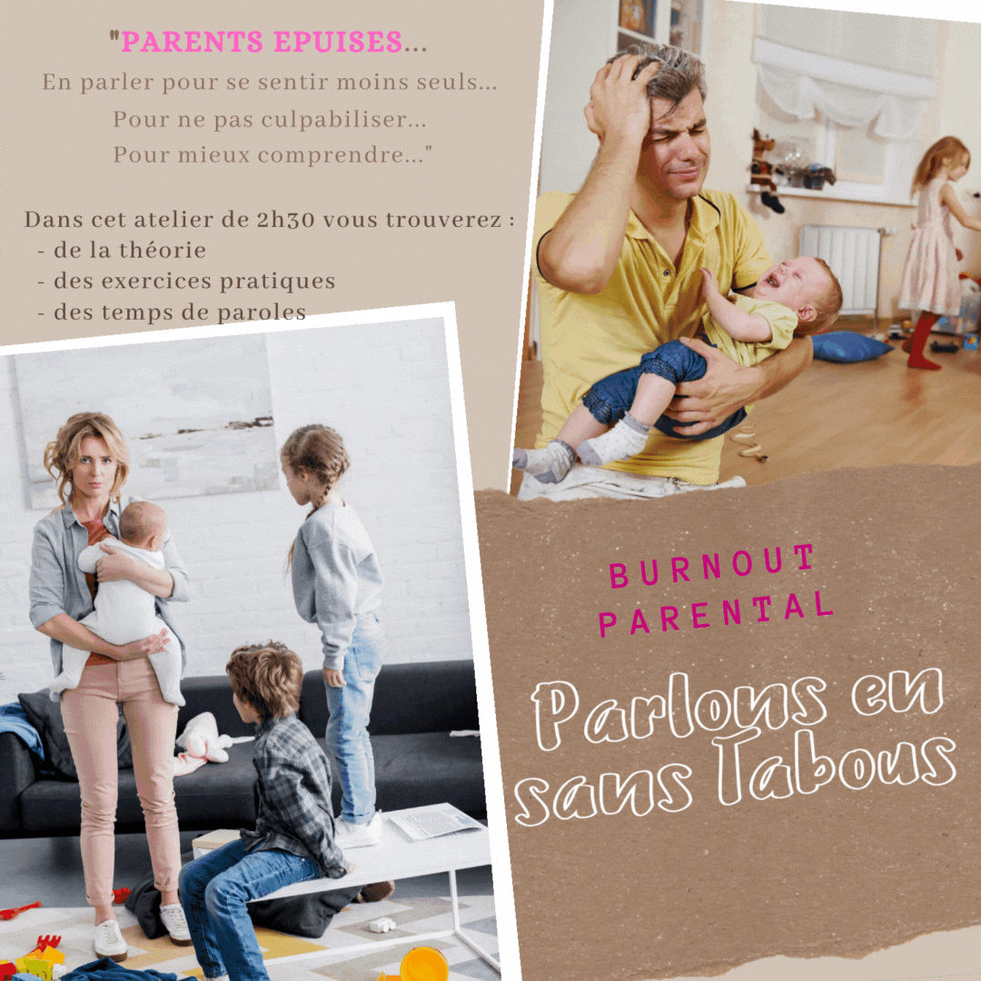 Atelier burnout parental, Parlons en sa