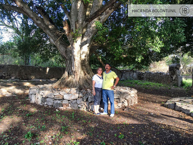 SORPRENDIDOS NUEVOS RESIDENTES DE HACIENDA BOLONTUNIL