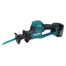 日本"MAKITA"牧田-電動工具-充電式往復鋸(無碳刷馬達)(鋰18V)(5.0Ah電池)-DJR189RTJ