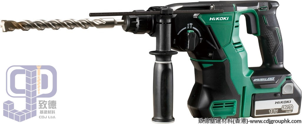 日本"HIKOKI"高壹(HITACHI日立)-電動工具-18V/36V鋰電充電錘鑽<無碳刷>(淨機)-DH18DBL