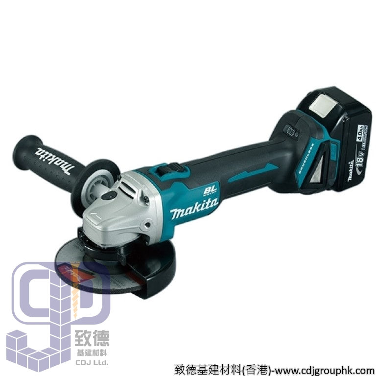 日本"MAKITA"牧田-電動工具-125mm(5吋)充電式角向磨光機-DGA504RME