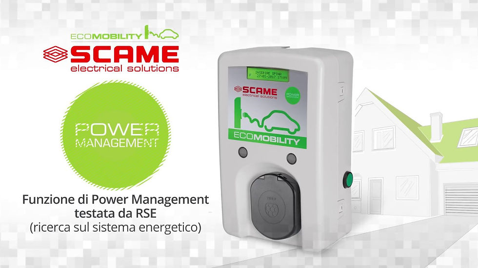 縮圖：意大利"SCAME"司坎拓普-電動車充電系統(Wall Box Ricarica Auto Elettriche)-WALLBOX