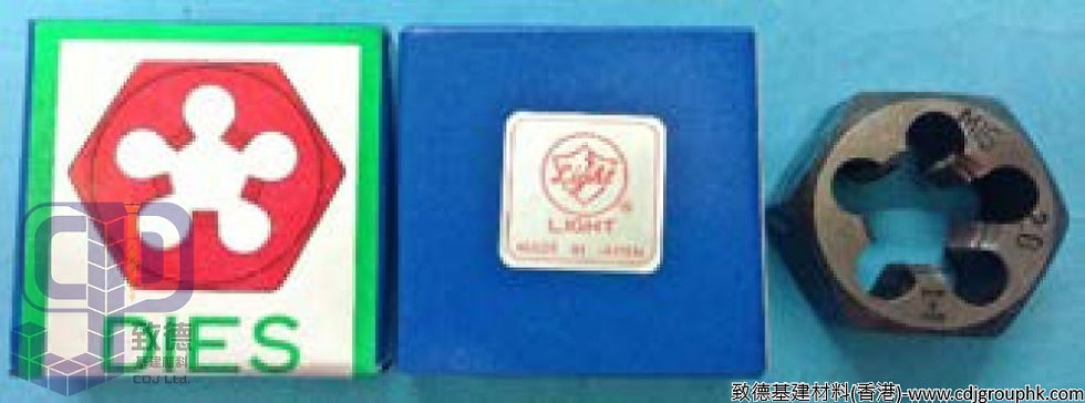 日本"LIGHT"-六角呔士(公制)14 x 2.00至30 x 3.5-LIGMM1423035(HF)