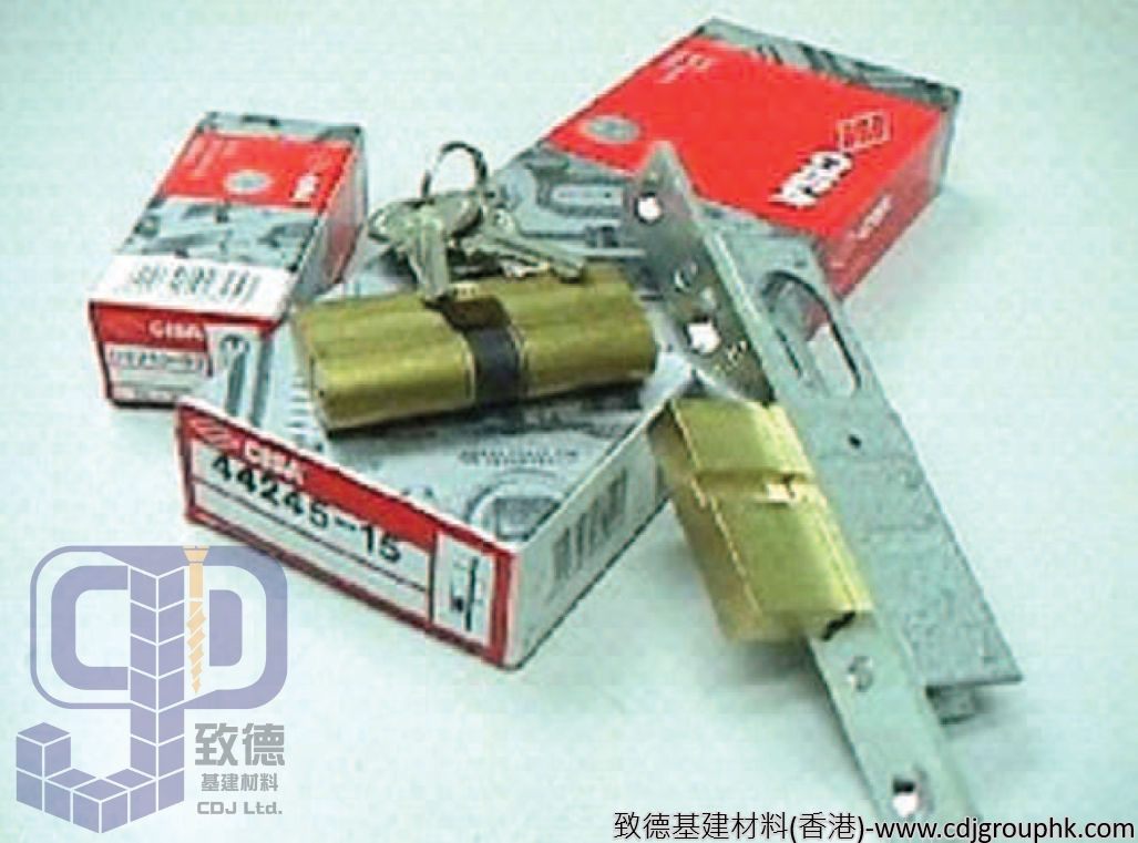 意大利"CISA"-雙擰玻璃門鎖-40010(AE)