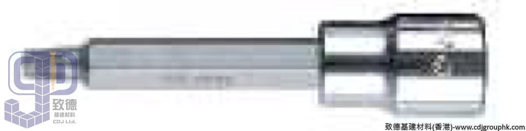 台灣"HANS"三吉-1/2"加長星匙卜士-40244(SF)