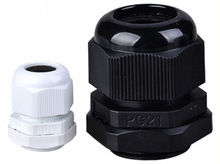 台灣-防水膠索頭連迫母 Plastic Cable Gland-MG16