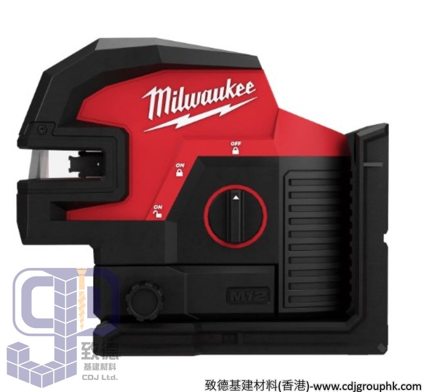 美國"Milwaukee" 米沃奇-M12™ 鐳射水平儀-M12 CLL4P-0C