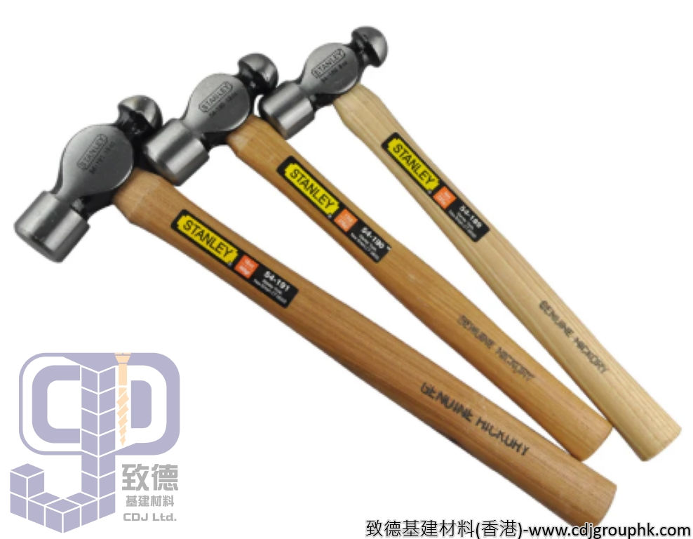 美國"STANLEY"史丹利-木柄圓頭鎚-STHT5418982319423(CM)