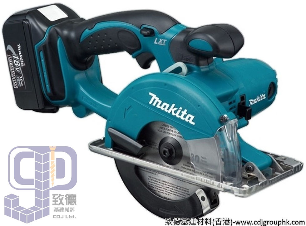 日本"MAKITA"牧田-電動工具-136mm(5-3/8吋)充電式金屬切割機-DCS550RME