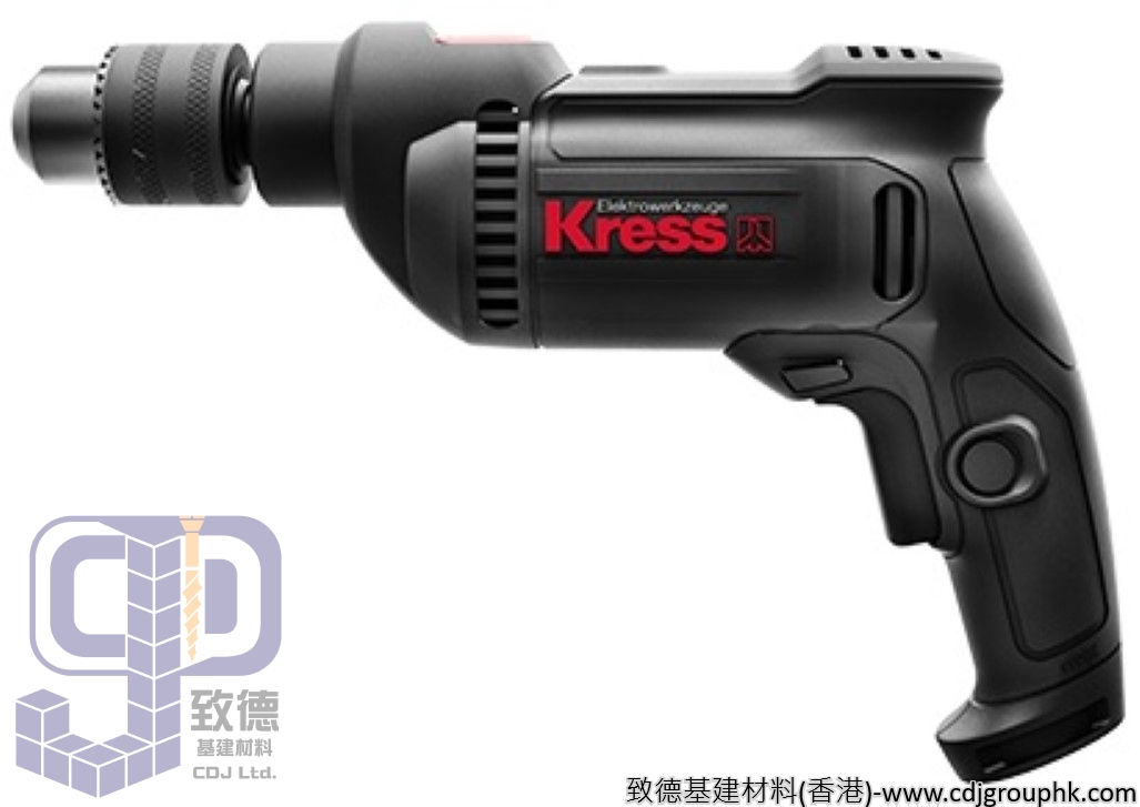 德國"KRESS"卡勝-電動工具-650W手電鑽-220V-KU120