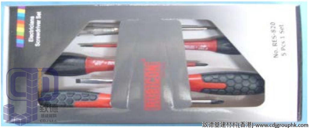 日本"RUBICON"羅賓漢-螺絲批套裝-RES820(HF)