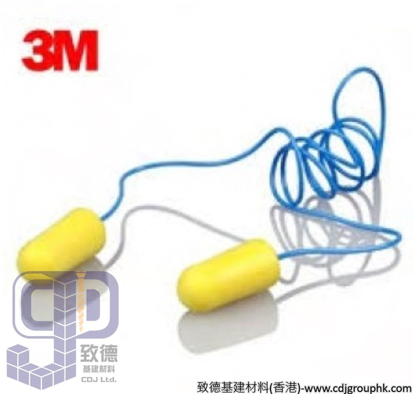 美國"3M"-312-1223有繩⽿塞 (膠繩)-3121223(HS)