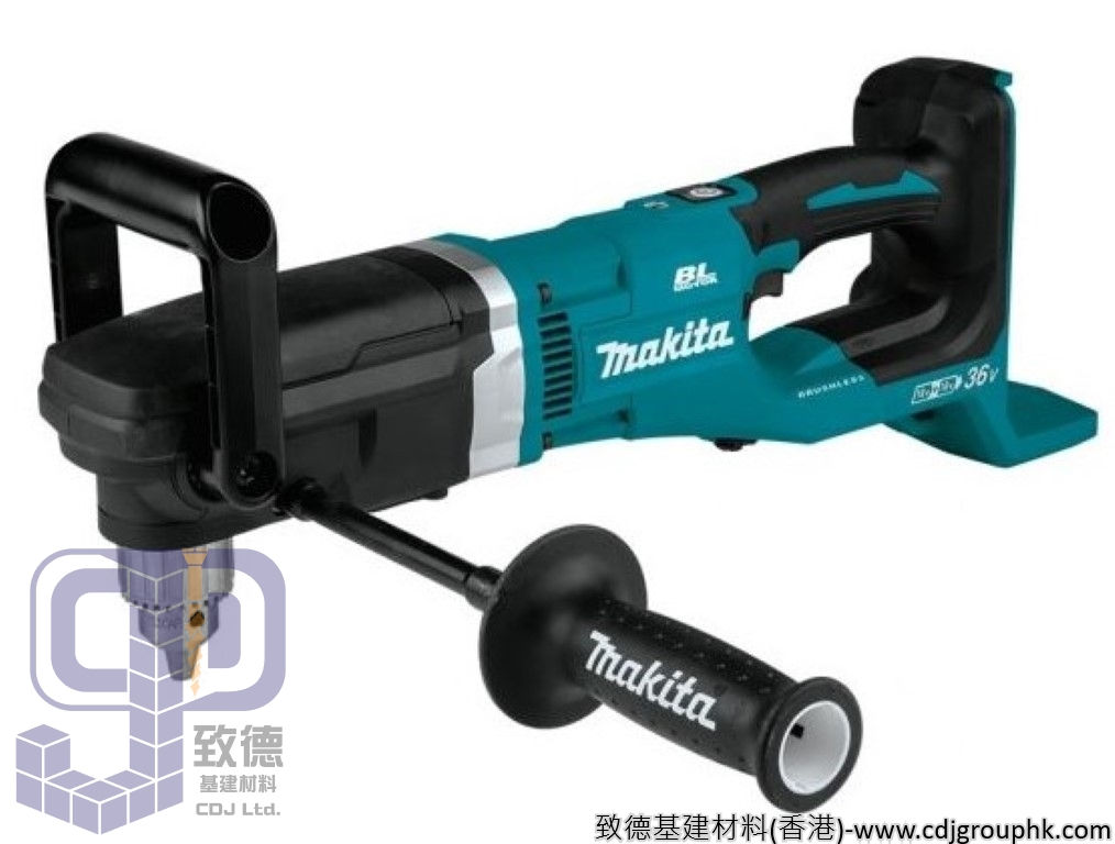 日本"MAKITA"牧田-電動工具-充電式鑽地機(無碳刷馬達)(鋰18VX2)(淨機)-DDG460ZX11