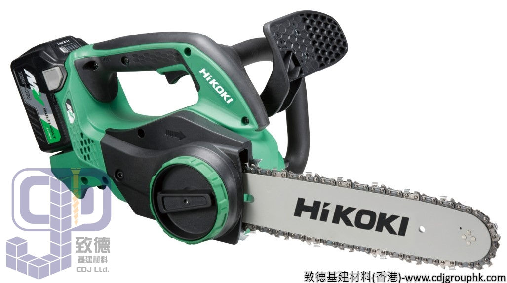 日本"HIKOKI"高壹(HITACHI日立)-電動工具-36V鋰電充電鏈鋸<無碳刷>(淨機)-CS3630DA