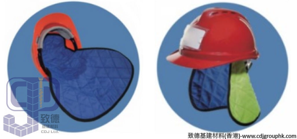 中國"Techcool"-防曬帽套(頭頂款)-KR108(LY)