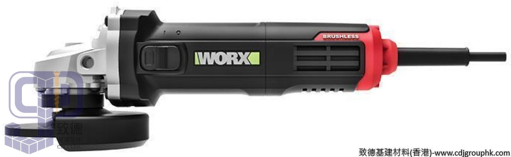德國"WORX"威克士-100mm角向磨光機720W(後開關)-WU800R/WU800RA