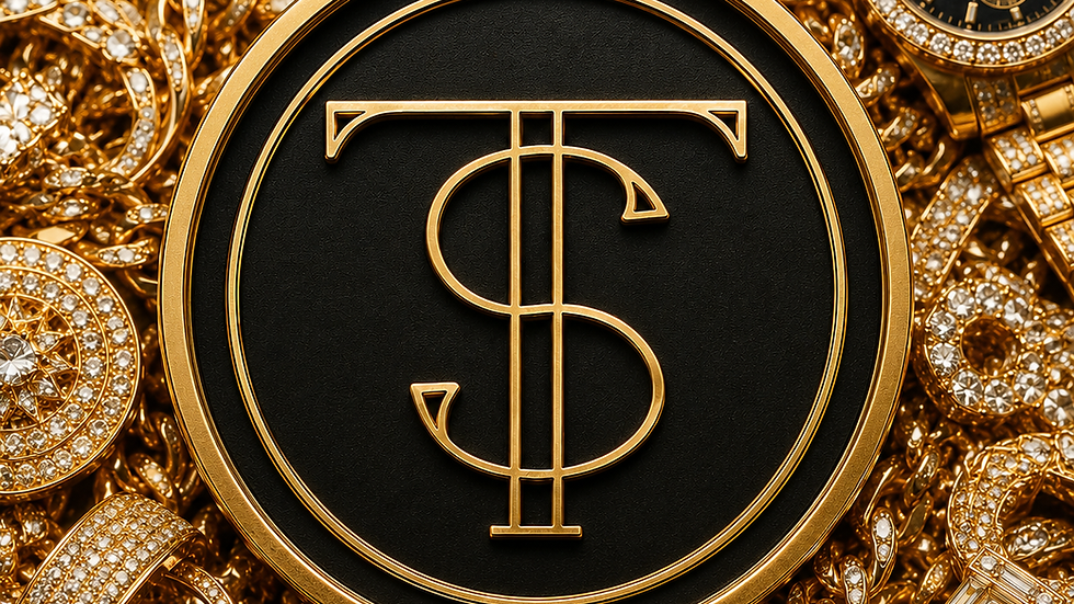 TSRC (Tri State Rare Coins) Logo.