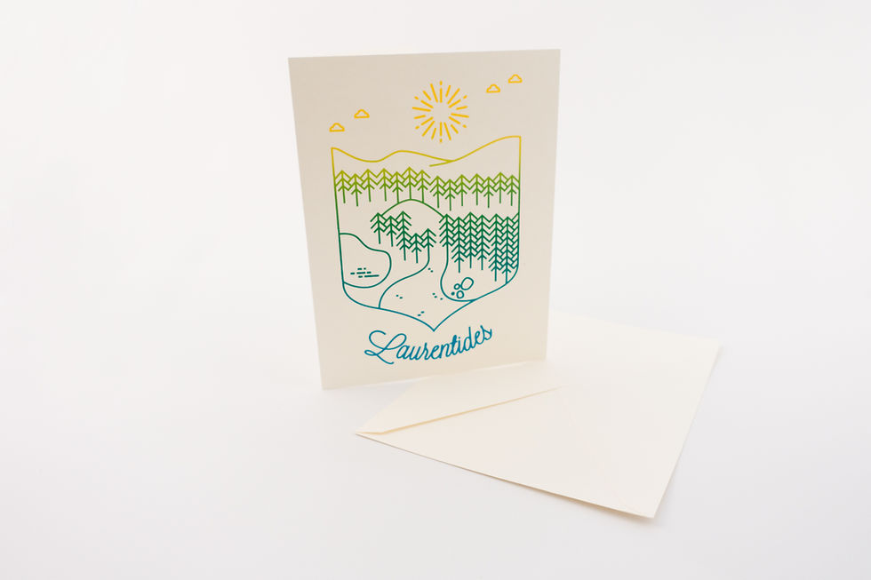 Miniature : Carte de voeux LAURENTIDES! #01