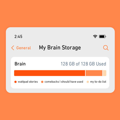 Social content: Brain storage
