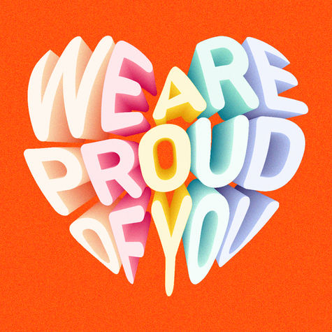 Social content: We are proud of you