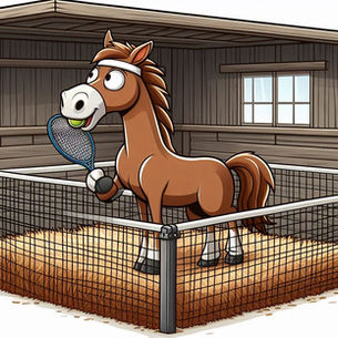 What’s a horse’s favorite sport? Stable tennis!