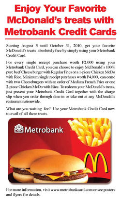 Libre Metrobank Tie-up Advertorial 10.51 x 17.5 cm