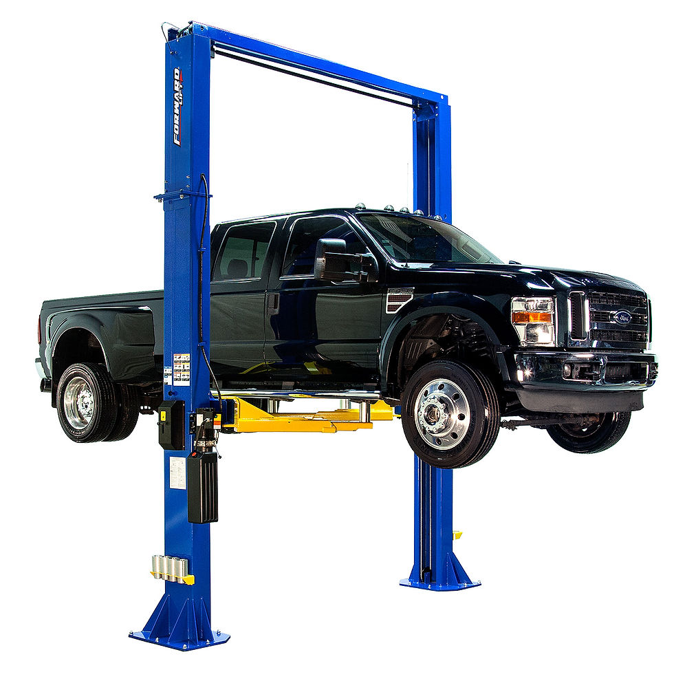 DP15 Lift Hoisting Ford Truck