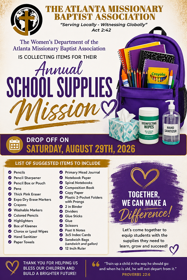 2026 Women's Department Bookbag Drive.png