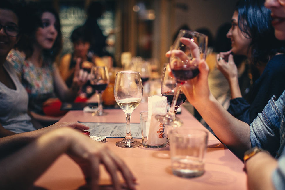 Key messages for a restaurant