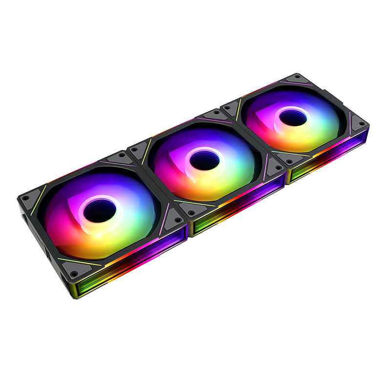Miniatura: TEUCER JM-1 PC Cooling Case Fan ARGB Mirror Cycle Light Effect Wireless Stitchin