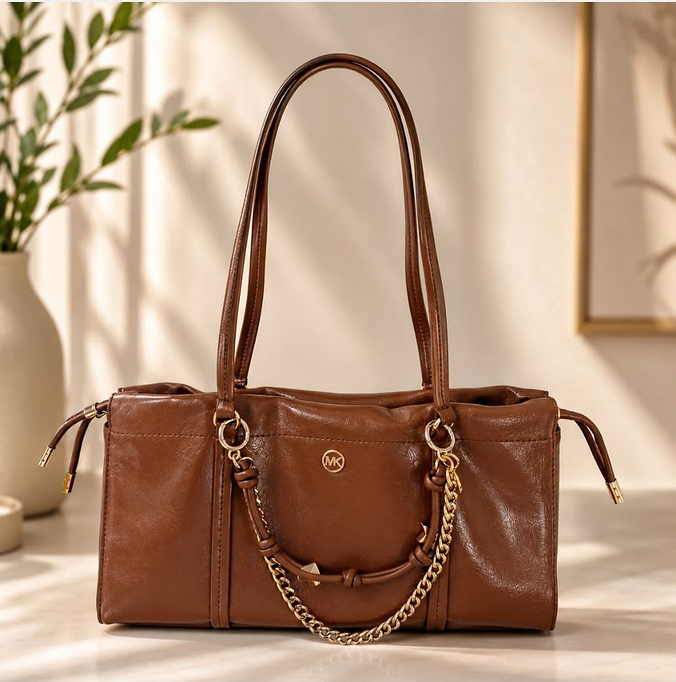 Miniatura: Bolsa Michael Kors Original Marrom - Elegância que acompanha todos os momentos
